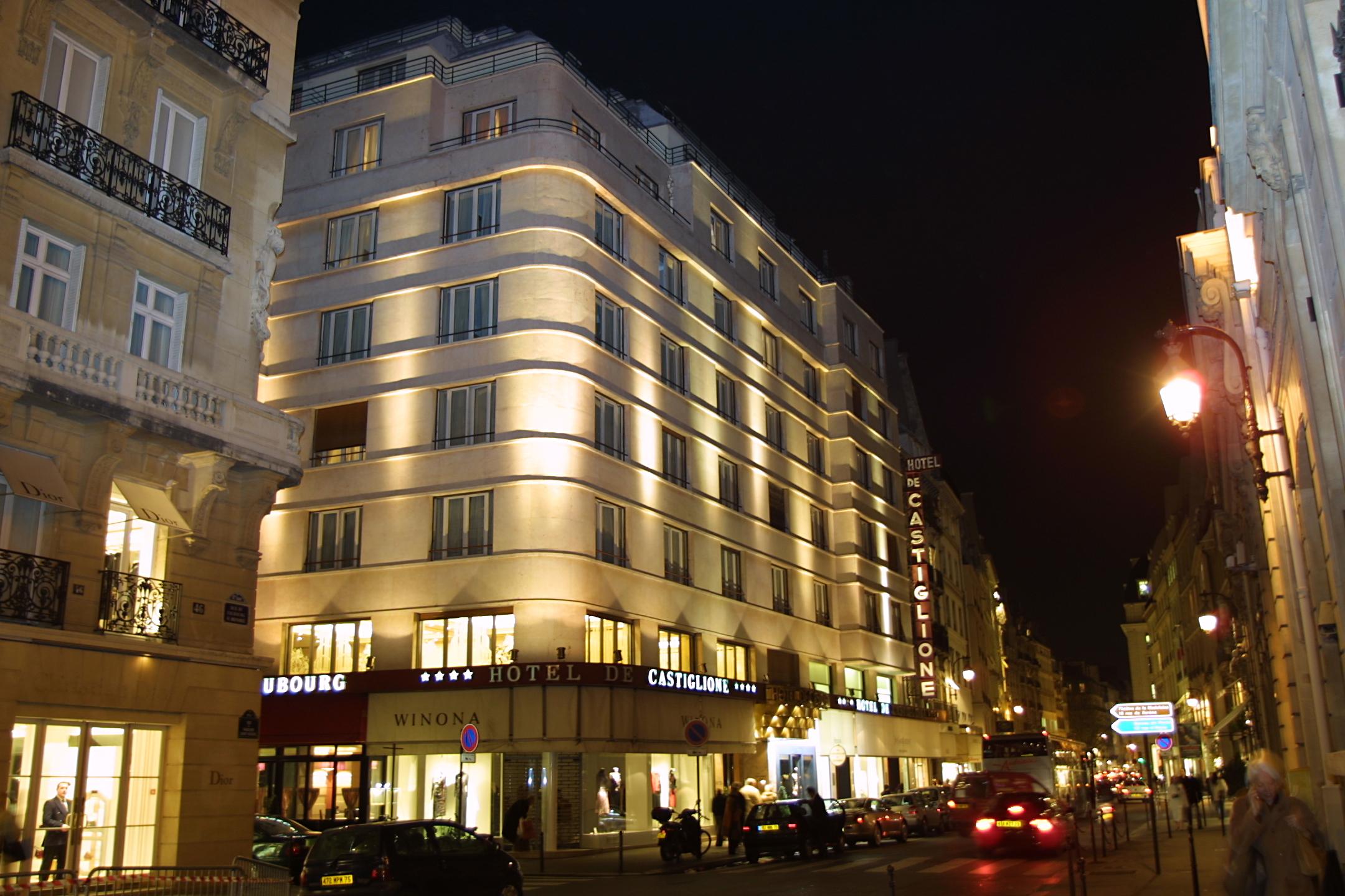 Hotel De Castiglione Paris Bagian luar foto